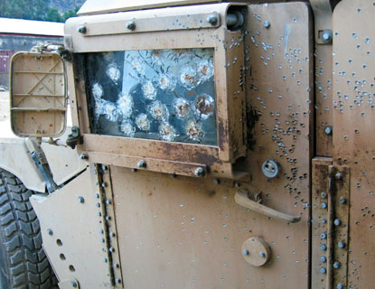 blast fragment testing